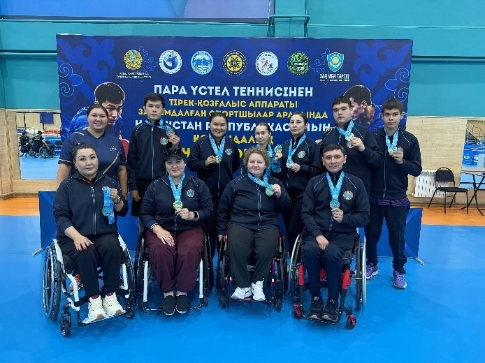 Пара үстел теннисі, жүлдегерлер