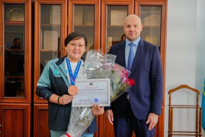 Елордалық спортшылармен кездесу